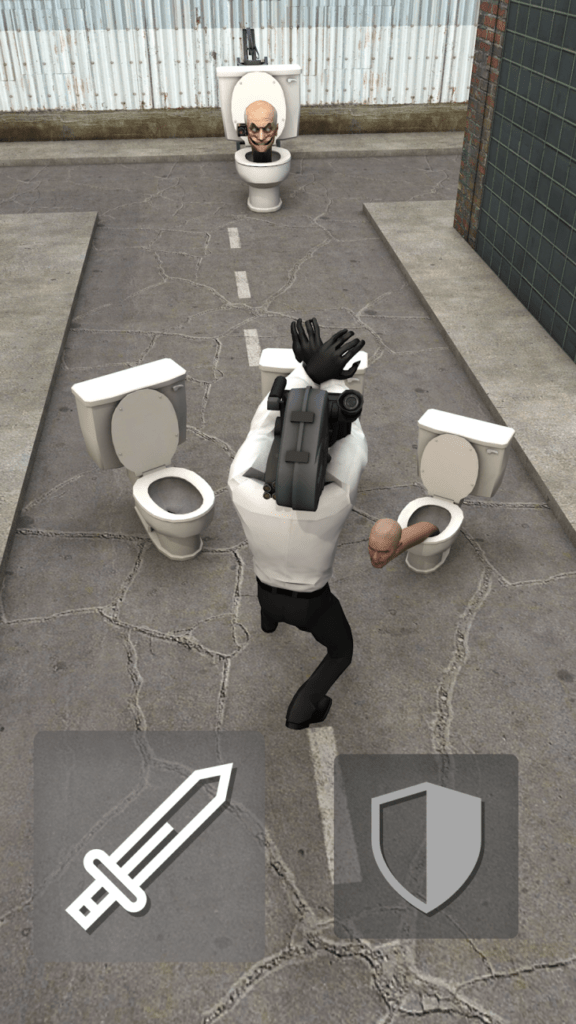 Взлом Toilet Fight Открытый Мир 1.2.7 Мод Много Денег